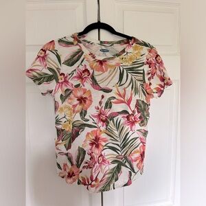 Women’s tropical tshirt - Old Navy - XS - Like New